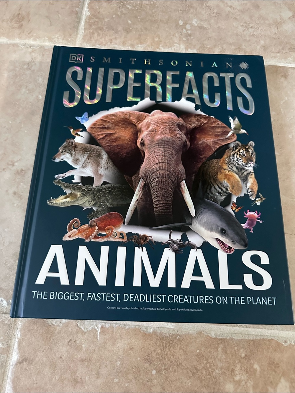 Smithsonian Superfacts Animals Book DK Publishing 2024 Large HC Reference